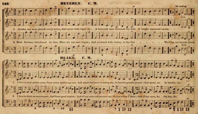 The Choir: or, Union collection of church music. Consisting of a great variety of psalm and hymn tunes, anthems, &c. original and selected. Including many beautiful subjects from the works.. (2nd ed.) page 146