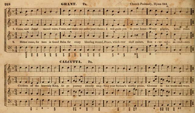 The Choir: or, Union collection of church music. Consisting of a great variety of psalm and hymn tunes, anthems, &c. original and selected. Including many beautiful subjects from the works.. (2nd ed.) page 218
