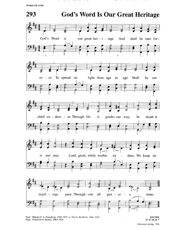 Christian Worship (1993): a Lutheran hymnal page 525