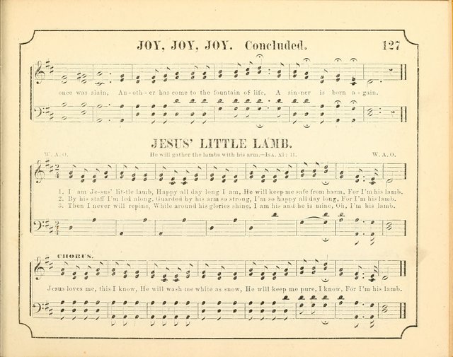 Crown of Life: a collection of songs, new and old, for the use in the Sunday-school, prayer and praise meetings, and the home circle page 127