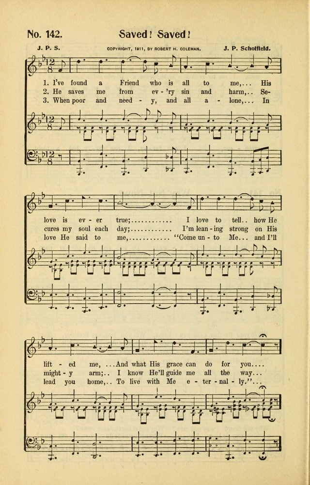 Diadems: a collection of religious songs, new and old, for the church and Sunday school page 142