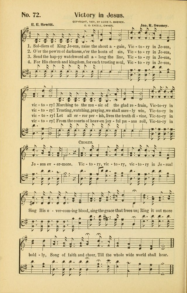 Diadems: a collection of religious songs, new and old, for the church and Sunday school page 72