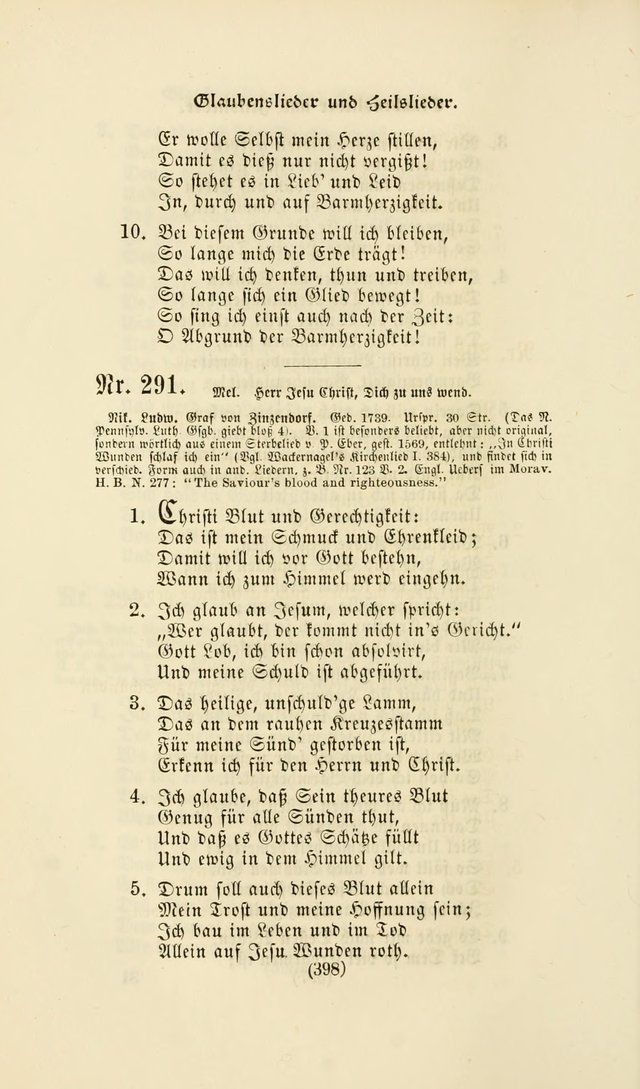 Deutsches Gesang- und Choralbuch: eine Auswahl geistlicher Lieder ... Neue, verbesserte und verhmehrte Aufl. page 395