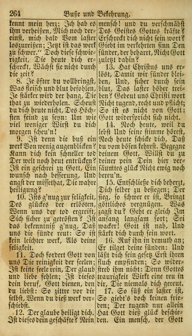 Deutsches Gesangbuch für die Evangelisch-Luterische Kirche in den Vereinigten Staaten: herausgegeben mit kirchlicher Genehmigung  page 264