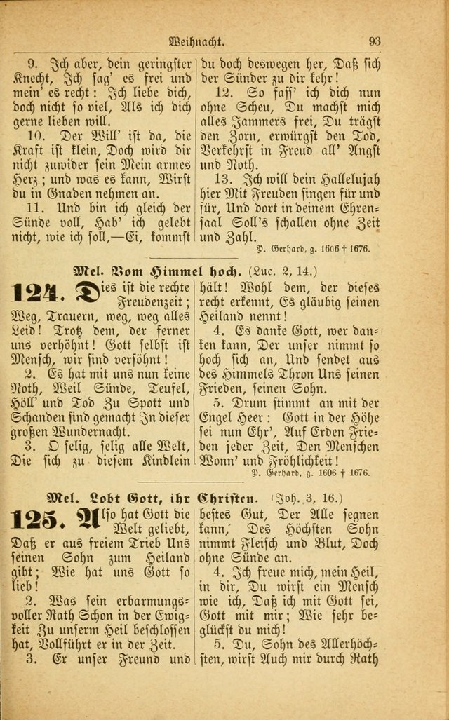 Deutsches Gesangbuch: für den Evangelisch-Lutherische Kirche in den Vereinigten Staaten herausgegen mit kirchlicher Genehmigung  page 147