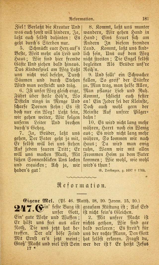 Deutsches Gesangbuch: für den Evangelisch-Lutherische Kirche in den Vereinigten Staaten herausgegen mit kirchlicher Genehmigung  page 235