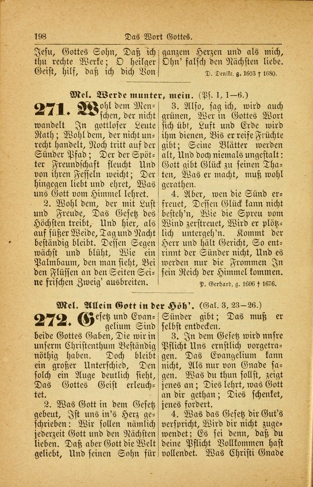 Deutsches Gesangbuch: für den Evangelisch-Lutherische Kirche in den Vereinigten Staaten herausgegen mit kirchlicher Genehmigung  page 252