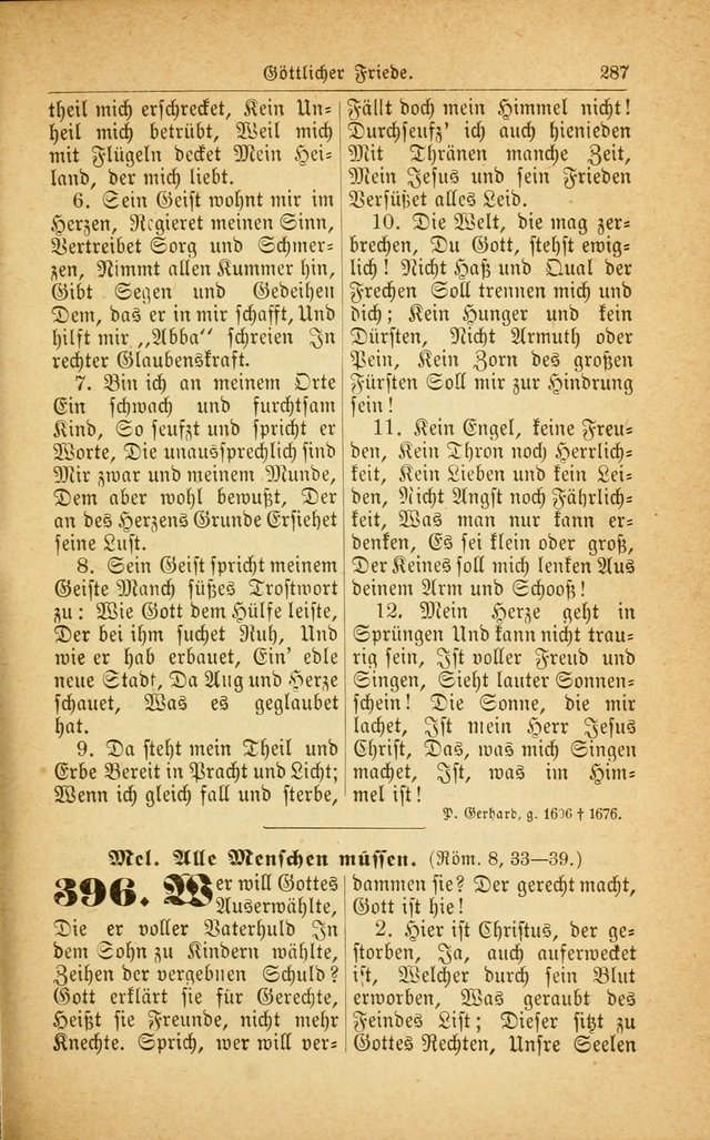 Deutsches Gesangbuch: für den Evangelisch-Lutherische Kirche in den Vereinigten Staaten herausgegen mit kirchlicher Genehmigung  page 341