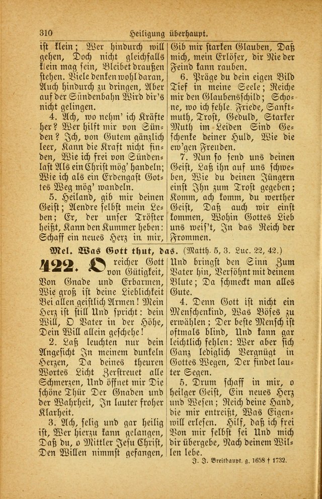 Deutsches Gesangbuch: für den Evangelisch-Lutherische Kirche in den Vereinigten Staaten herausgegen mit kirchlicher Genehmigung  page 364