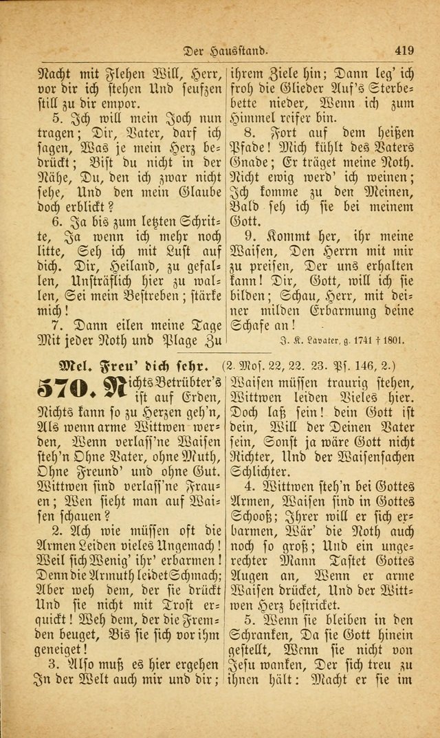 Deutsches Gesangbuch: für den Evangelisch-Lutherische Kirche in den Vereinigten Staaten herausgegen mit kirchlicher Genehmigung  page 473