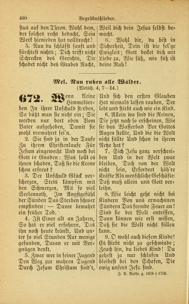 Deutsches Gesangbuch: für den Evangelisch-Lutherische Kirche in den Vereinigten Staaten herausgegen mit kirchlicher Genehmigung  page 544