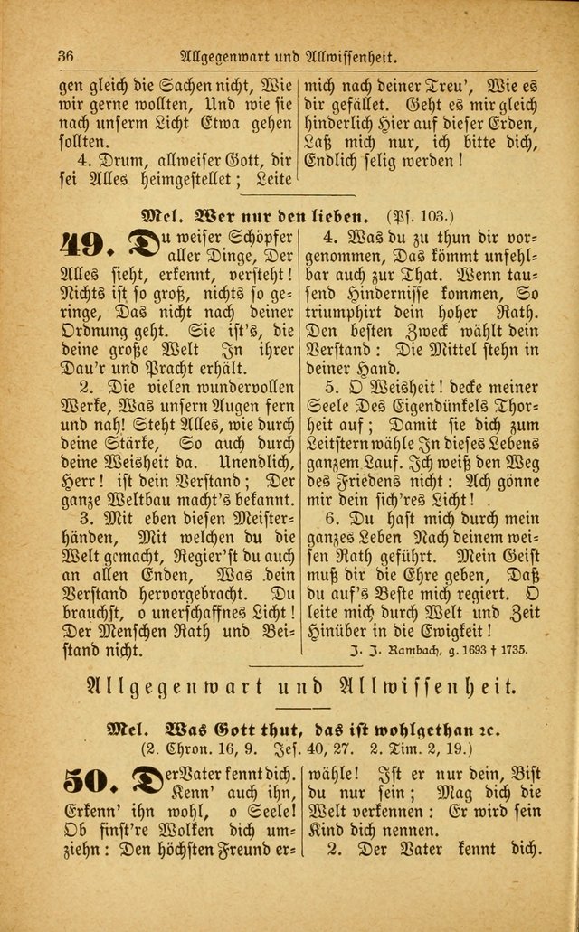 Deutsches Gesangbuch: für den Evangelisch-Lutherische Kirche in den Vereinigten Staaten herausgegen mit kirchlicher Genehmigung  page 90
