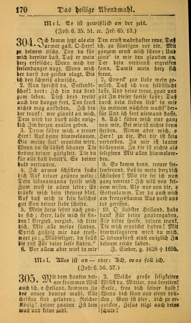 Deutsches Gesangbuch für die Evangelisch-Luterische Kirche in den Vereinigten Staaten: herausgegeben mit kirchlicher Genehmigung (22nd aufl.) page 172
