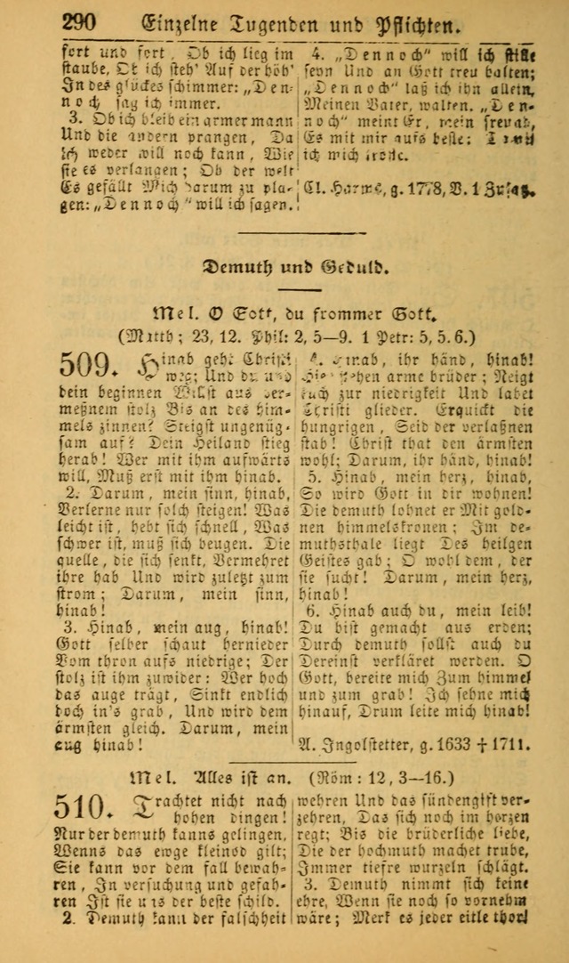 Deutsches Gesangbuch für die Evangelisch-Luterische Kirche in den Vereinigten Staaten: herausgegeben mit kirchlicher Genehmigung (22nd aufl.) page 292
