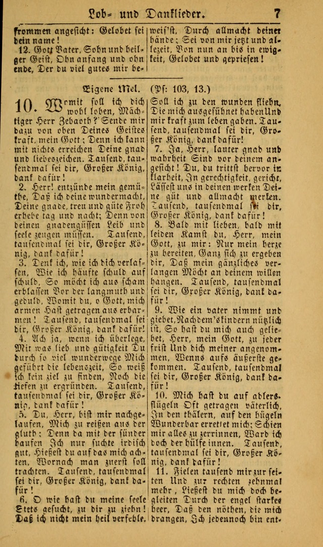 Deutsches Gesangbuch für die Evangelisch-Luterische Kirche in den Vereinigten Staaten: herausgegeben mit kirchlicher Genehmigung (22nd aufl.) page 7