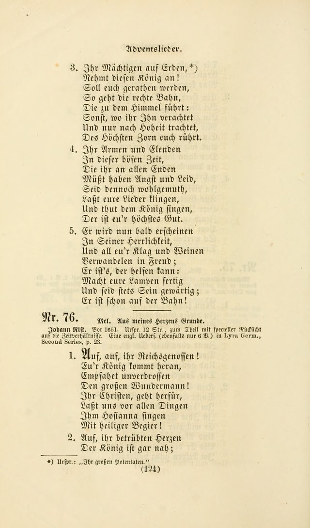 Deutsches Gesangbuch: eine auswahl geistlicher Lieder aus allen Zeiten der Christlichen Kirche page 121