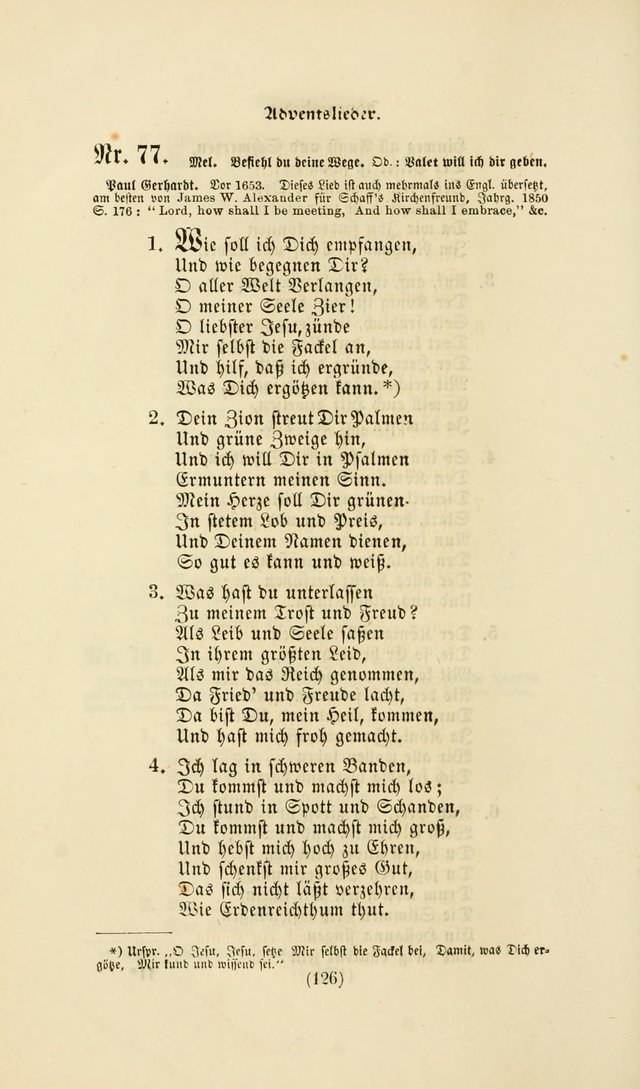 Deutsches Gesangbuch: eine auswahl geistlicher Lieder aus allen Zeiten der Christlichen Kirche page 123