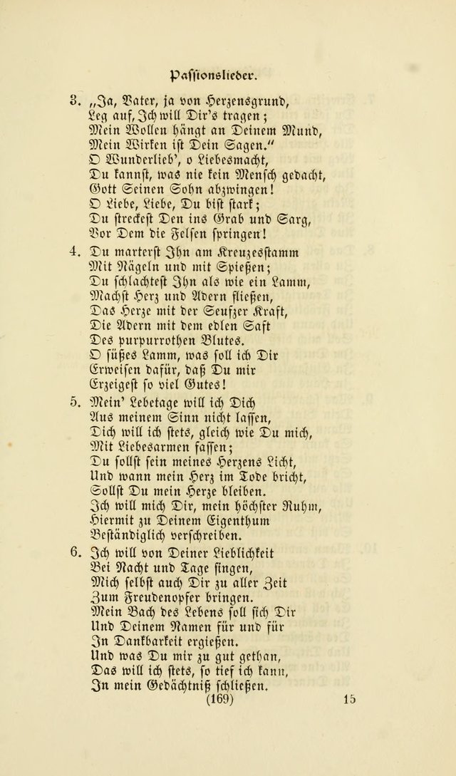 Deutsches Gesangbuch: eine auswahl geistlicher Lieder aus allen Zeiten der Christlichen Kirche page 166