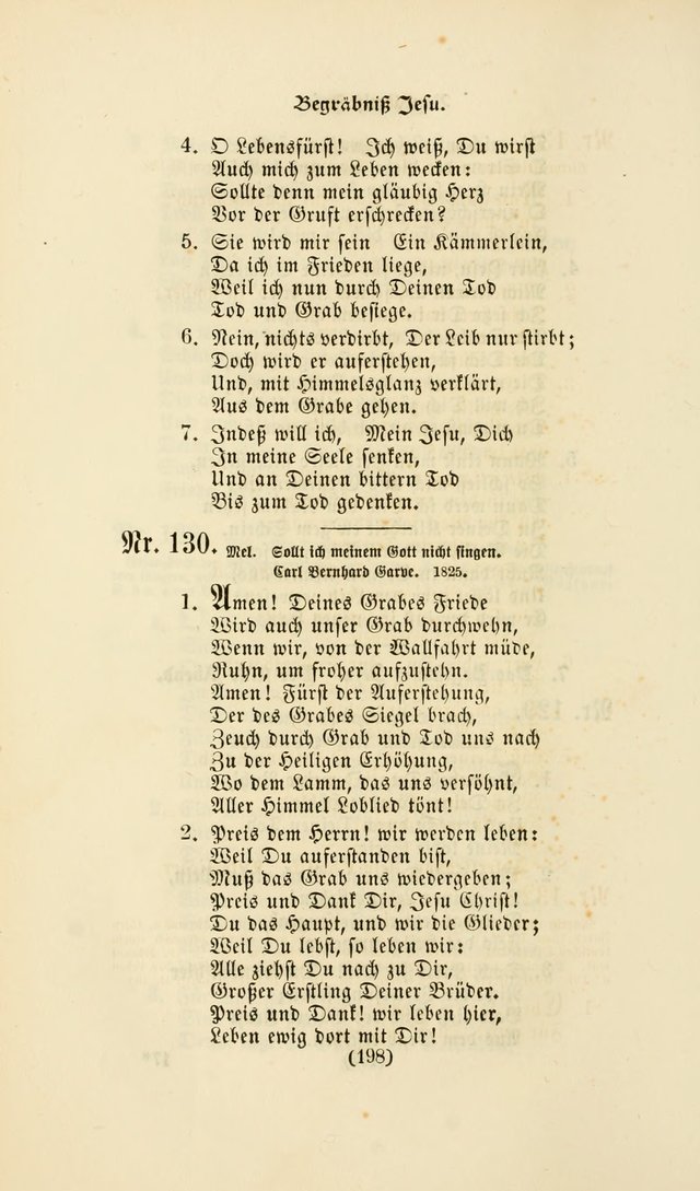 Deutsches Gesangbuch: eine auswahl geistlicher Lieder aus allen Zeiten der Christlichen Kirche page 195