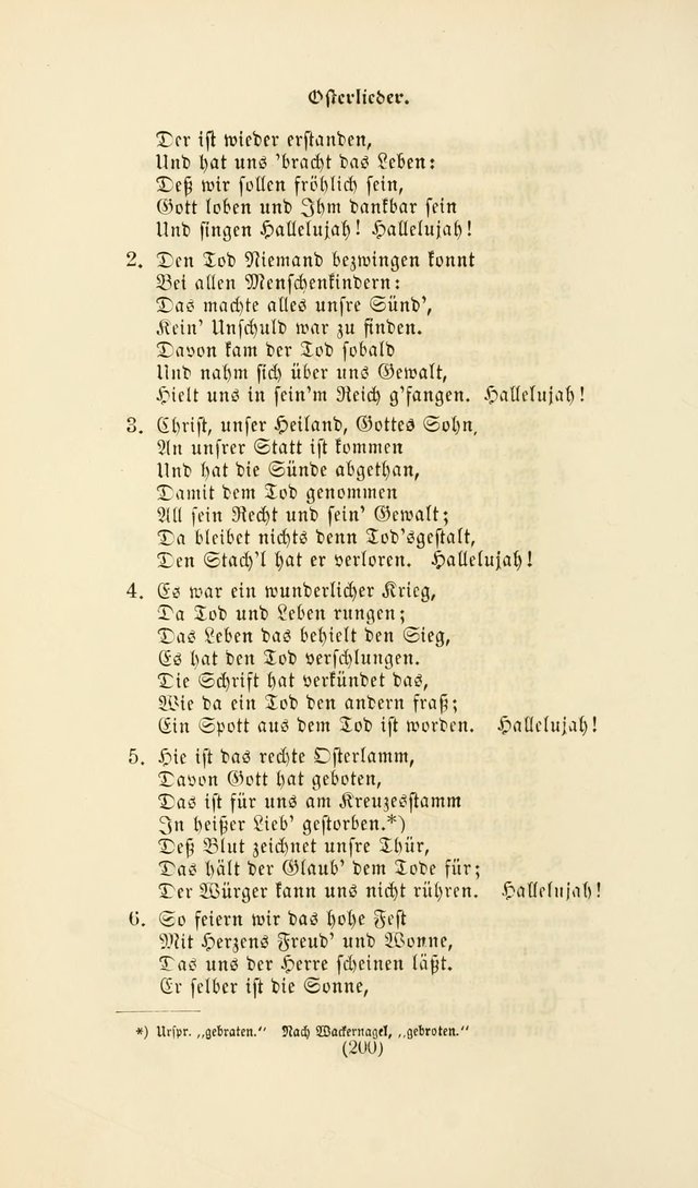 Deutsches Gesangbuch: eine auswahl geistlicher Lieder aus allen Zeiten der Christlichen Kirche page 197