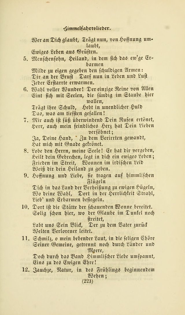 Deutsches Gesangbuch: eine auswahl geistlicher Lieder aus allen Zeiten der Christlichen Kirche page 220