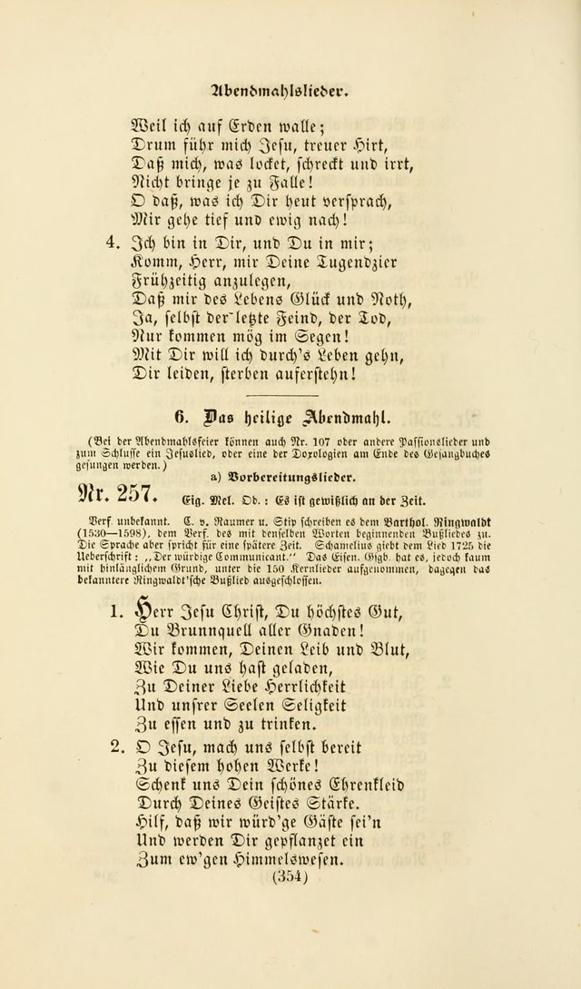 Deutsches Gesangbuch: eine auswahl geistlicher Lieder aus allen Zeiten der Christlichen Kirche page 351