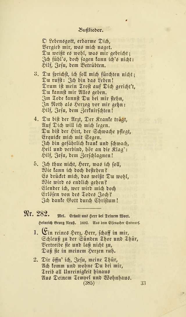 Deutsches Gesangbuch: eine auswahl geistlicher Lieder aus allen Zeiten der Christlichen Kirche page 382