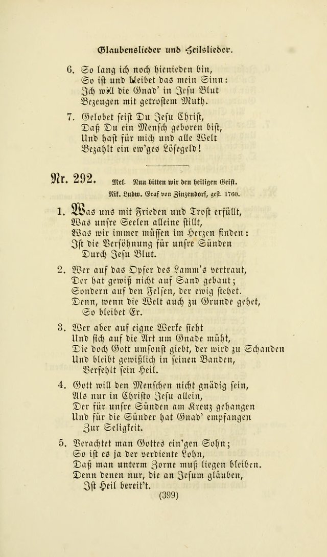 Deutsches Gesangbuch: eine auswahl geistlicher Lieder aus allen Zeiten der Christlichen Kirche page 396