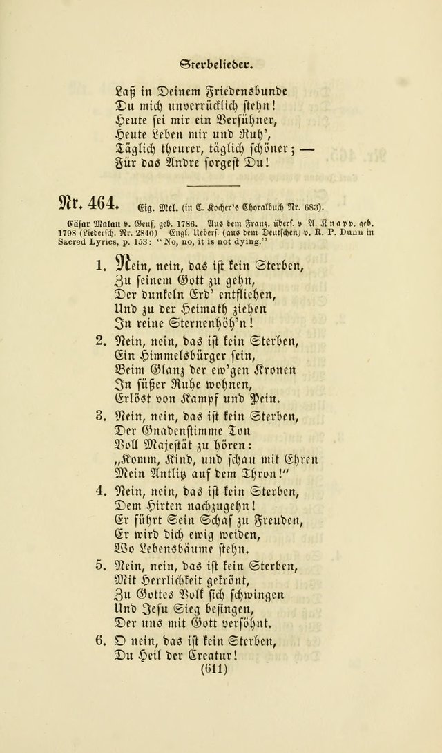 Deutsches Gesangbuch: eine auswahl geistlicher Lieder aus allen Zeiten der Christlichen Kirche page 608