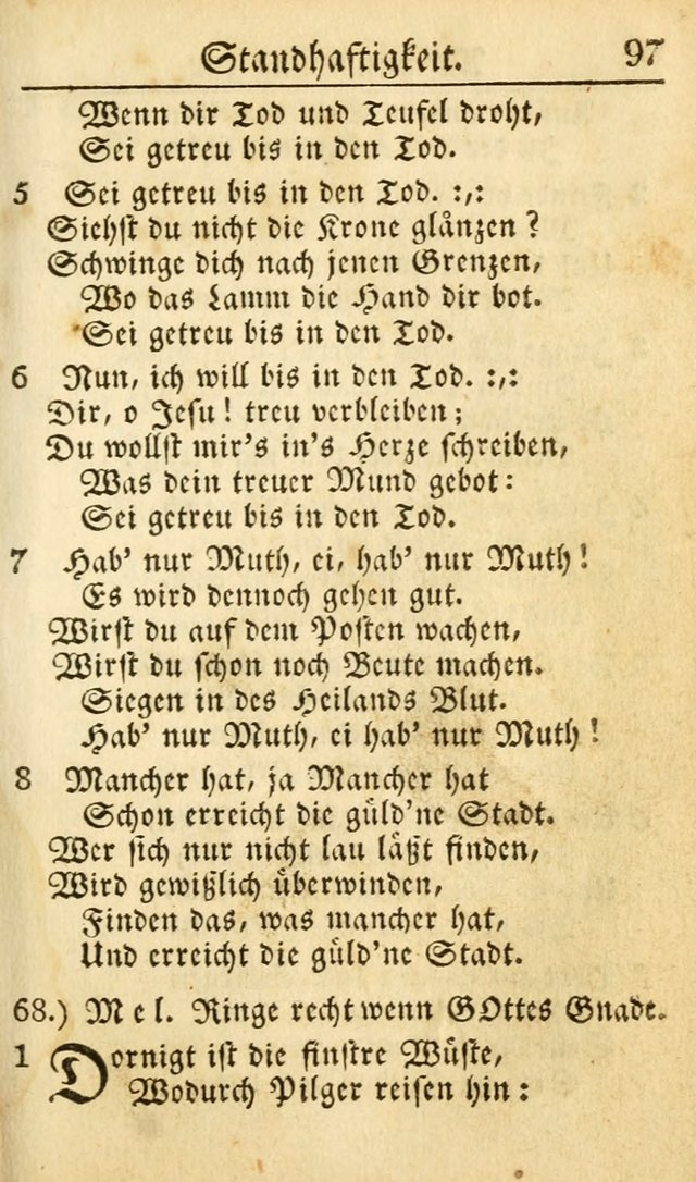 Die Geistliche Viole: oder, eine kleine Sammlung alter und neuer Geistreicher Lieder. 7th ed. page 108