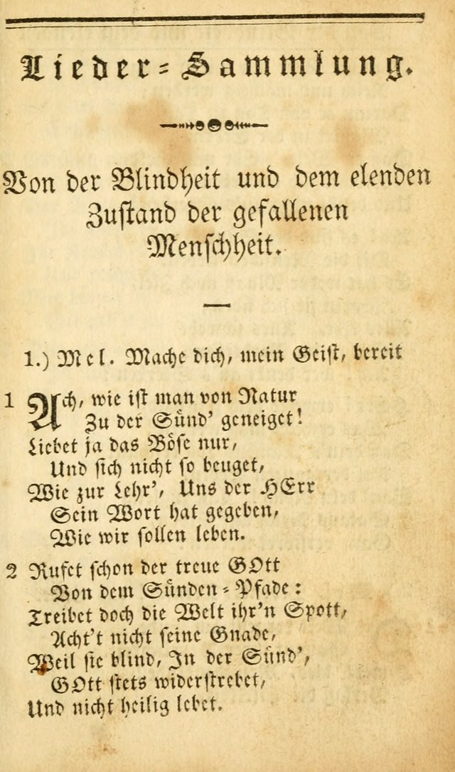 Die Geistliche Viole: oder, eine kleine Sammlung alter und neuer Geistreicher Lieder. 7th ed. page 12