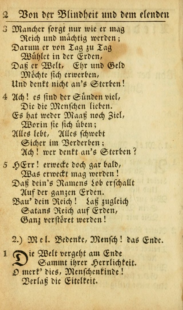 Die Geistliche Viole: oder, eine kleine Sammlung alter und neuer Geistreicher Lieder. 7th ed. page 13
