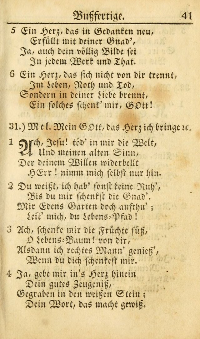 Die Geistliche Viole: oder, eine kleine Sammlung alter und neuer Geistreicher Lieder. 7th ed. page 52
