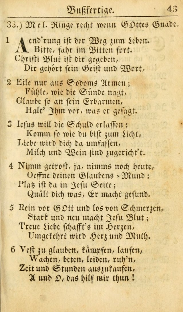 Die Geistliche Viole: oder, eine kleine Sammlung alter und neuer Geistreicher Lieder. 7th ed. page 54