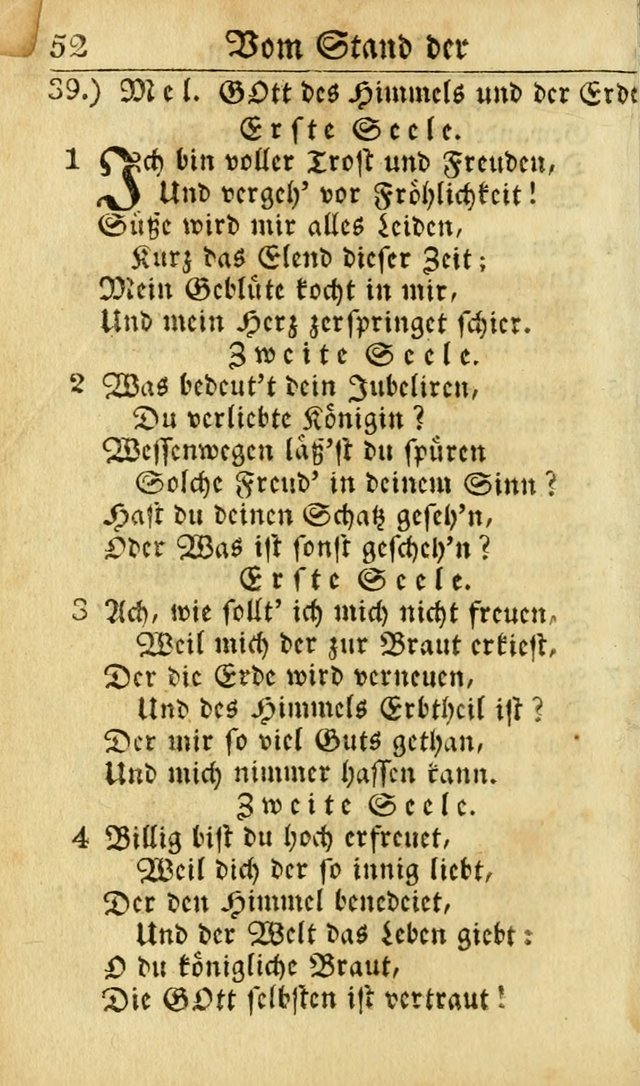 Die Geistliche Viole: oder, eine kleine Sammlung alter und neuer Geistreicher Lieder. 7th ed. page 63