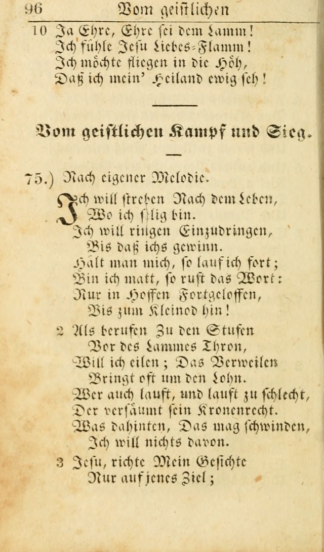 Die Geistliche Viole: oder, eine kleine Sammlung Geistreicher Lieder (10th ed.) page 105