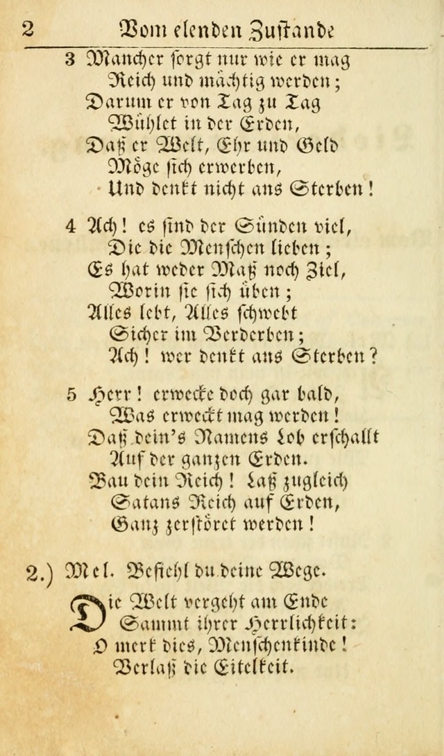 Die Geistliche Viole: oder, eine kleine Sammlung Geistreicher Lieder (10th ed.) page 11