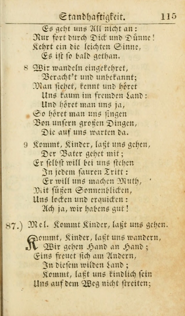 Die Geistliche Viole: oder, eine kleine Sammlung Geistreicher Lieder (10th ed.) page 124