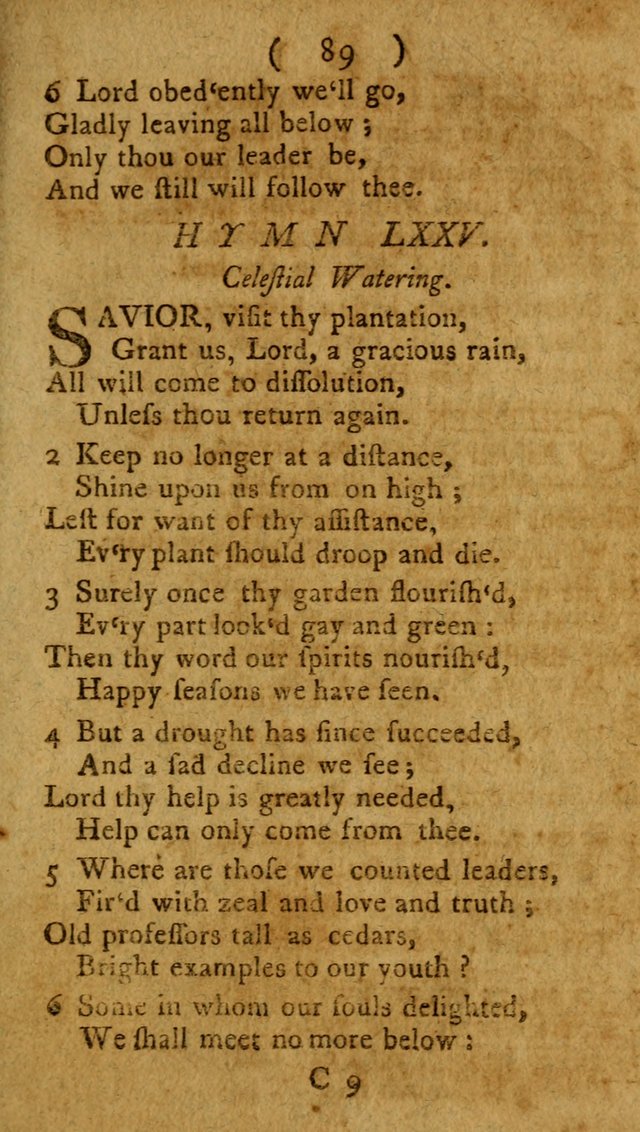 Divine Hymns or Spiritual Songs, for the use of religious assemblies and private Christians: being a collection page 94