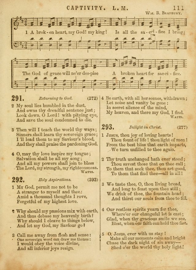 The Devotional Hymn and Tune Book: for social and public worship page 111
