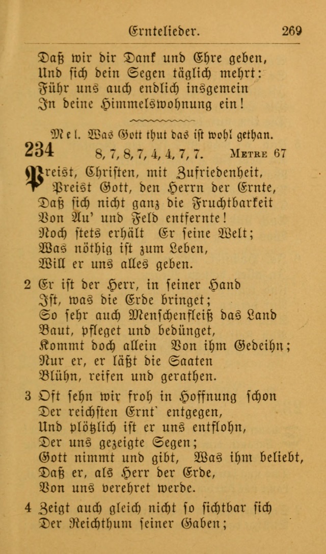 Die allgemeine Lieder-Sammlung zum privat und öffentlichen Gottes-Dienst: mit fleiß zusammengetragen (2nd Aufl.) page 269