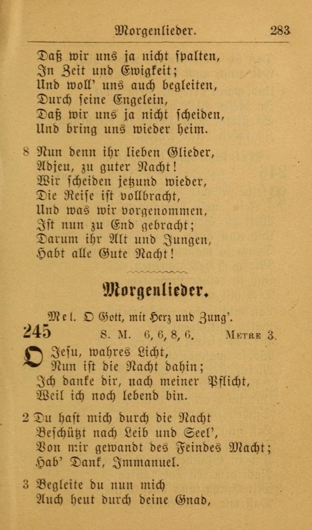 Die allgemeine Lieder-Sammlung zum privat und öffentlichen Gottes-Dienst: mit fleiß zusammengetragen (2nd Aufl.) page 283