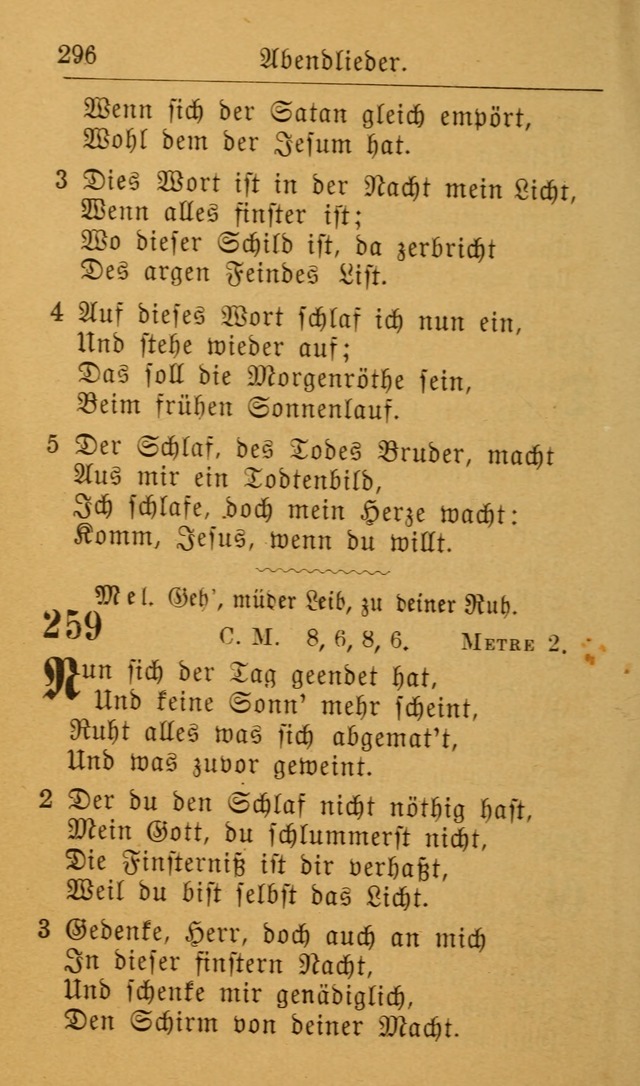 Die allgemeine Lieder-Sammlung zum privat und öffentlichen Gottes-Dienst: mit fleiß zusammengetragen (2nd Aufl.) page 296