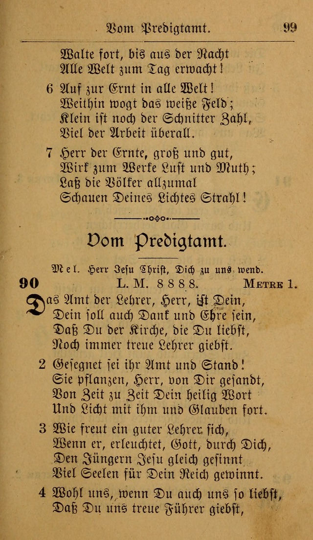 Allgemeine Lieder-Sammlung: zum Gebrauch für den privaten und öffentlichen Gottesdienst. (6th Aufl.) page 105