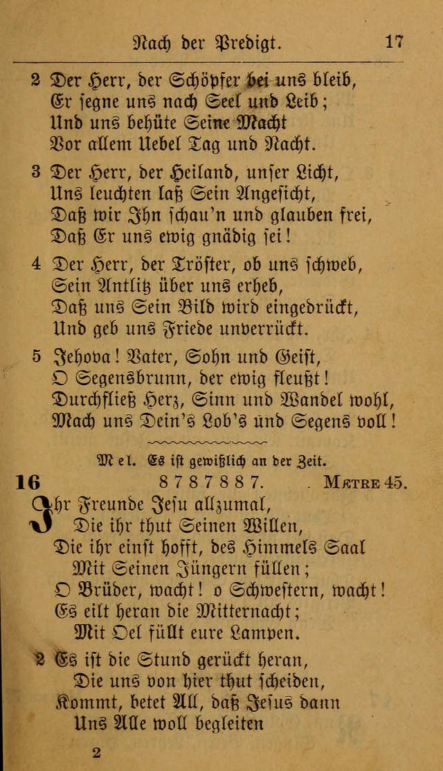 Allgemeine Lieder-Sammlung: zum Gebrauch für den privaten und öffentlichen Gottesdienst. (6th Aufl.) page 21
