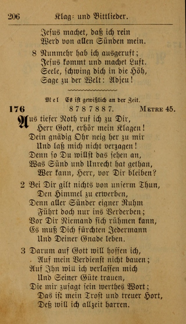 Allgemeine Lieder-Sammlung: zum Gebrauch für den privaten und öffentlichen Gottesdienst. (6th Aufl.) page 212