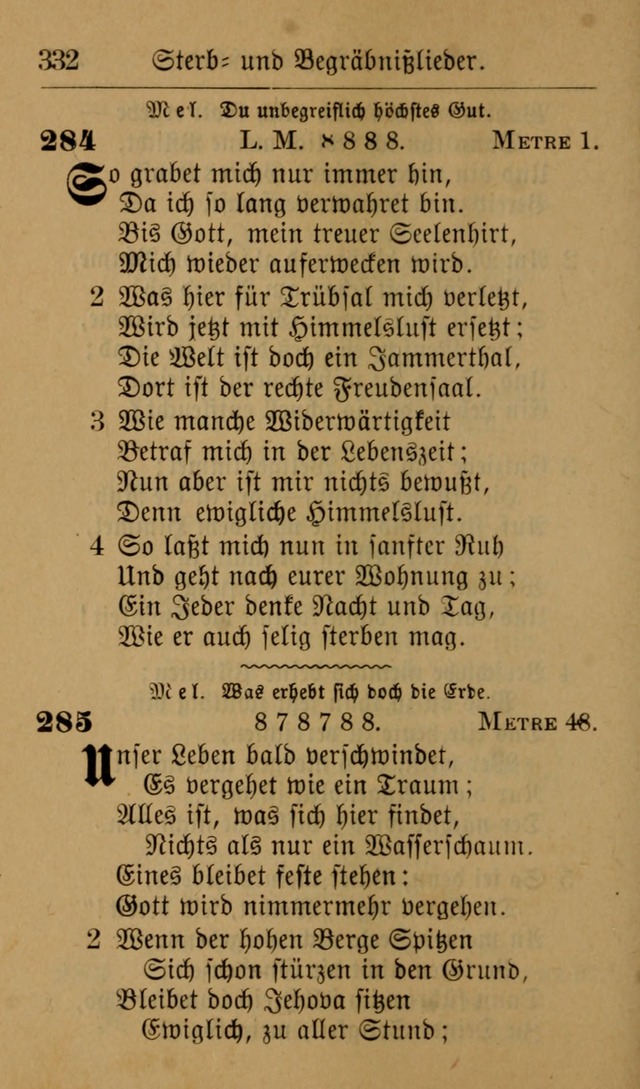 Allgemeine Lieder-Sammlung: zum Gebrauch für den privaten und öffentlichen Gottesdienst. (6th Aufl.) page 338
