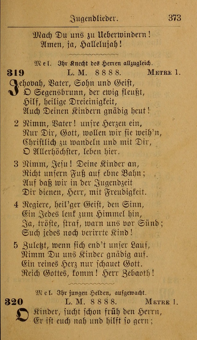 Allgemeine Lieder-Sammlung: zum Gebrauch für den privaten und öffentlichen Gottesdienst. (6th Aufl.) page 379