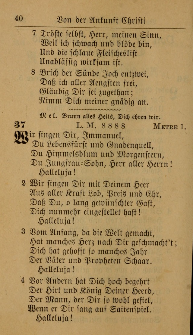 Allgemeine Lieder-Sammlung: zum Gebrauch für den privaten und öffentlichen Gottesdienst. (6th Aufl.) page 44