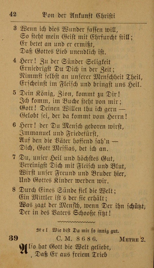Allgemeine Lieder-Sammlung: zum Gebrauch für den privaten und öffentlichen Gottesdienst. (6th Aufl.) page 46